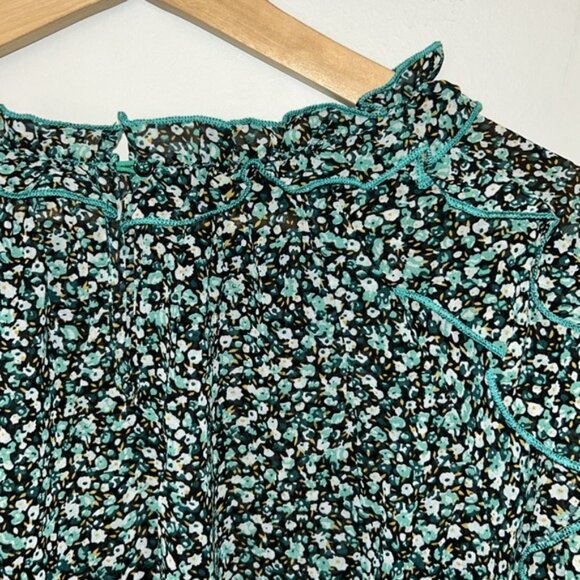 #11 - ANNA - FLORAL PRINTED CHIFFON BLOUSE - Picture 5 of 6